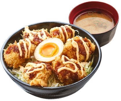 みつせ鶏のチキンカツ丼