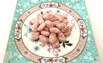 桜咲くラッキーチェリー豆
