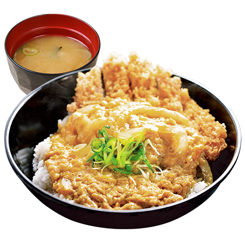 二個玉カツ丼