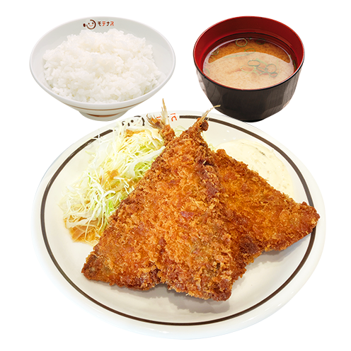 アジフライ定食