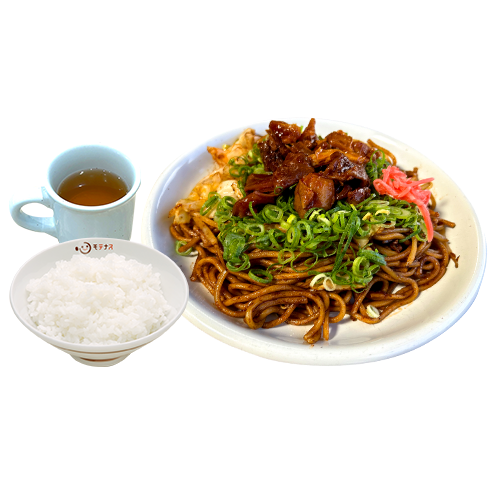 牛すじ焼きそば