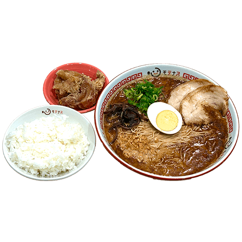 新玉名大盛りラーメンから揚げご飯セット