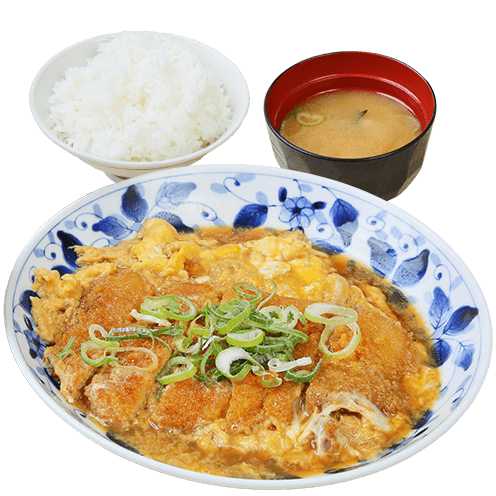 カツとじ定食