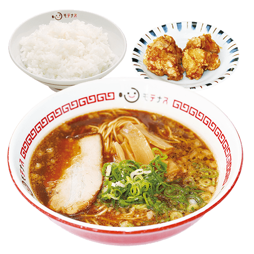 ラーメンから揚げセット