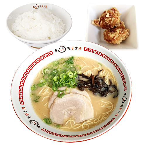 玖珂ラーメンから揚げセット