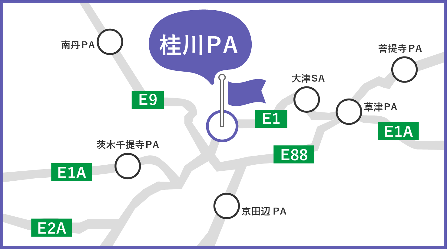 桂川PA下り線_マップ画像