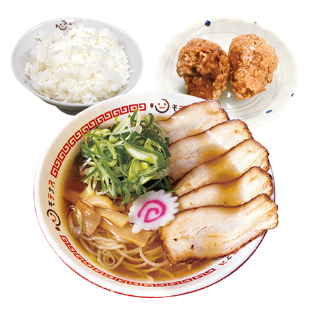 桂川PA下り線_チャーシュー麵 から揚げ画像