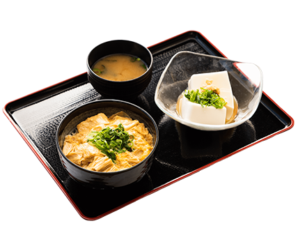 桂川PA上り線_京ゆば丼＆京豆腐セット